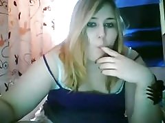 Geil Dicke mollig Teen spielt mit ihren großen Arsch und Rosa pussy